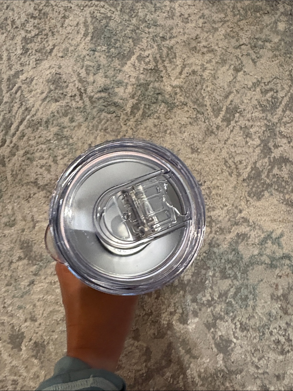 Yellow 1R-1808 Engine Oil Filter Travel Tumbler - Picture 3 of 4